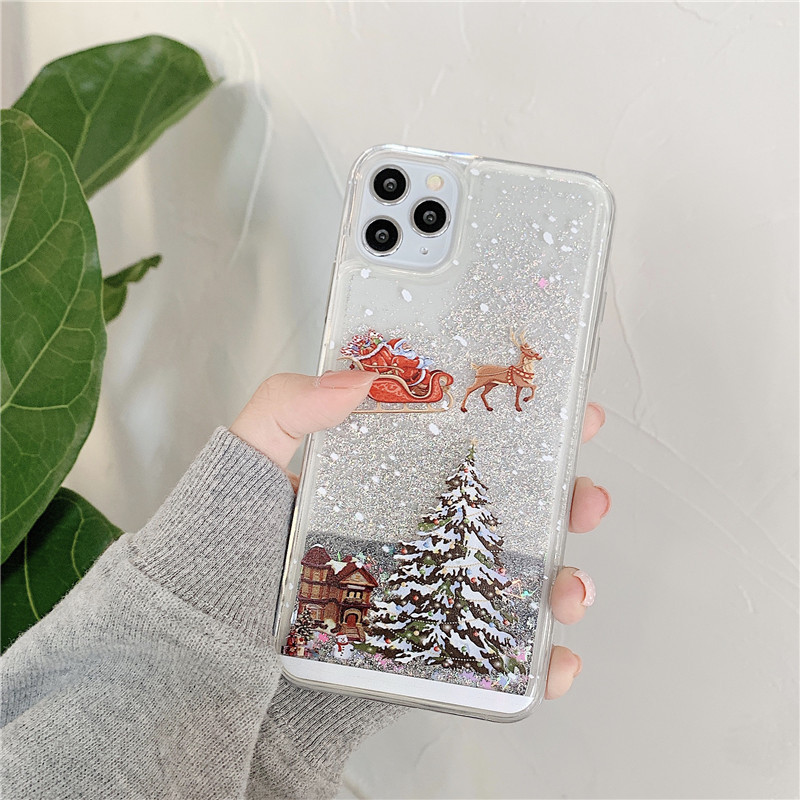 Fragance X - Funda de teléfono con purpurina y