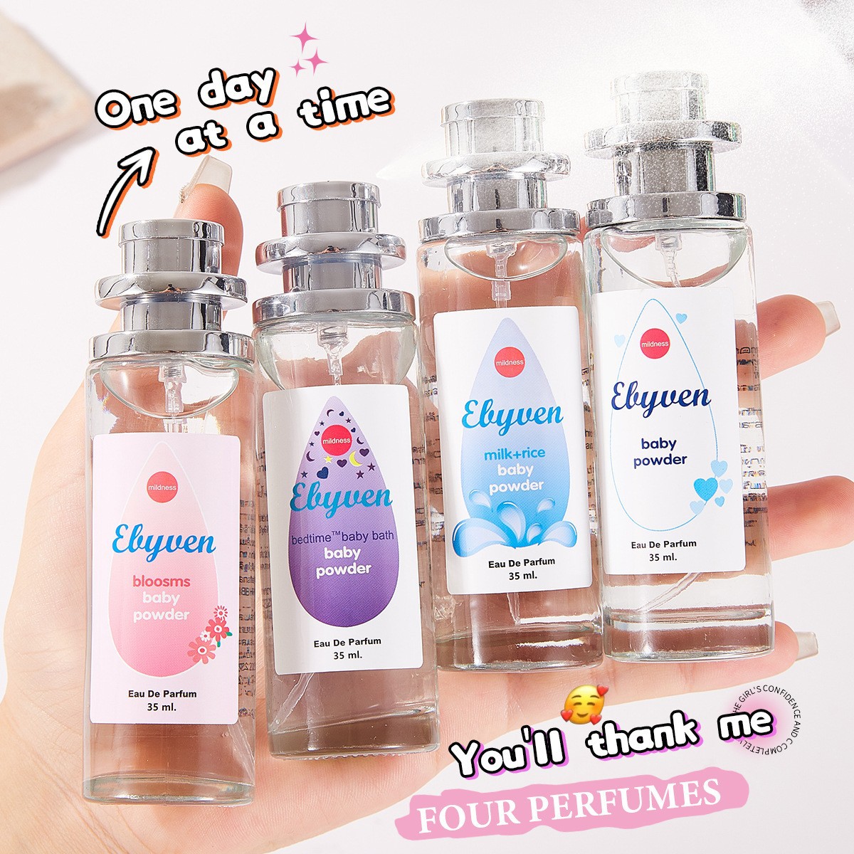 Perfume High Fragrance - Perfume de leche en polvo para