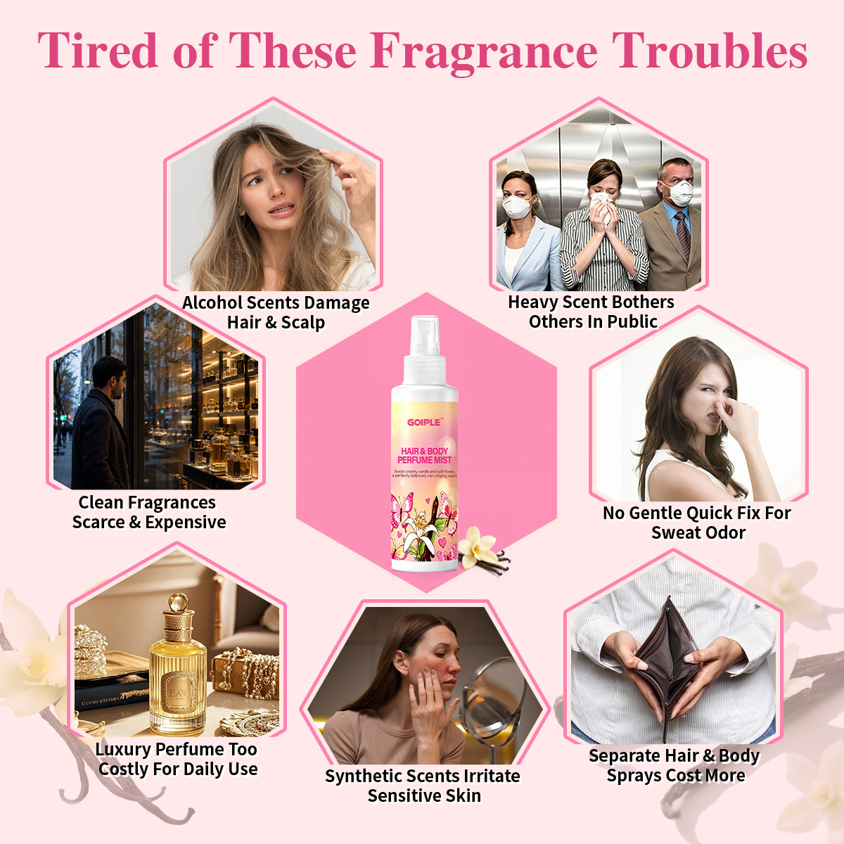 Bruma Perfumada para Cabello y - Perfume Fragrance Hair Spray reseña y precio