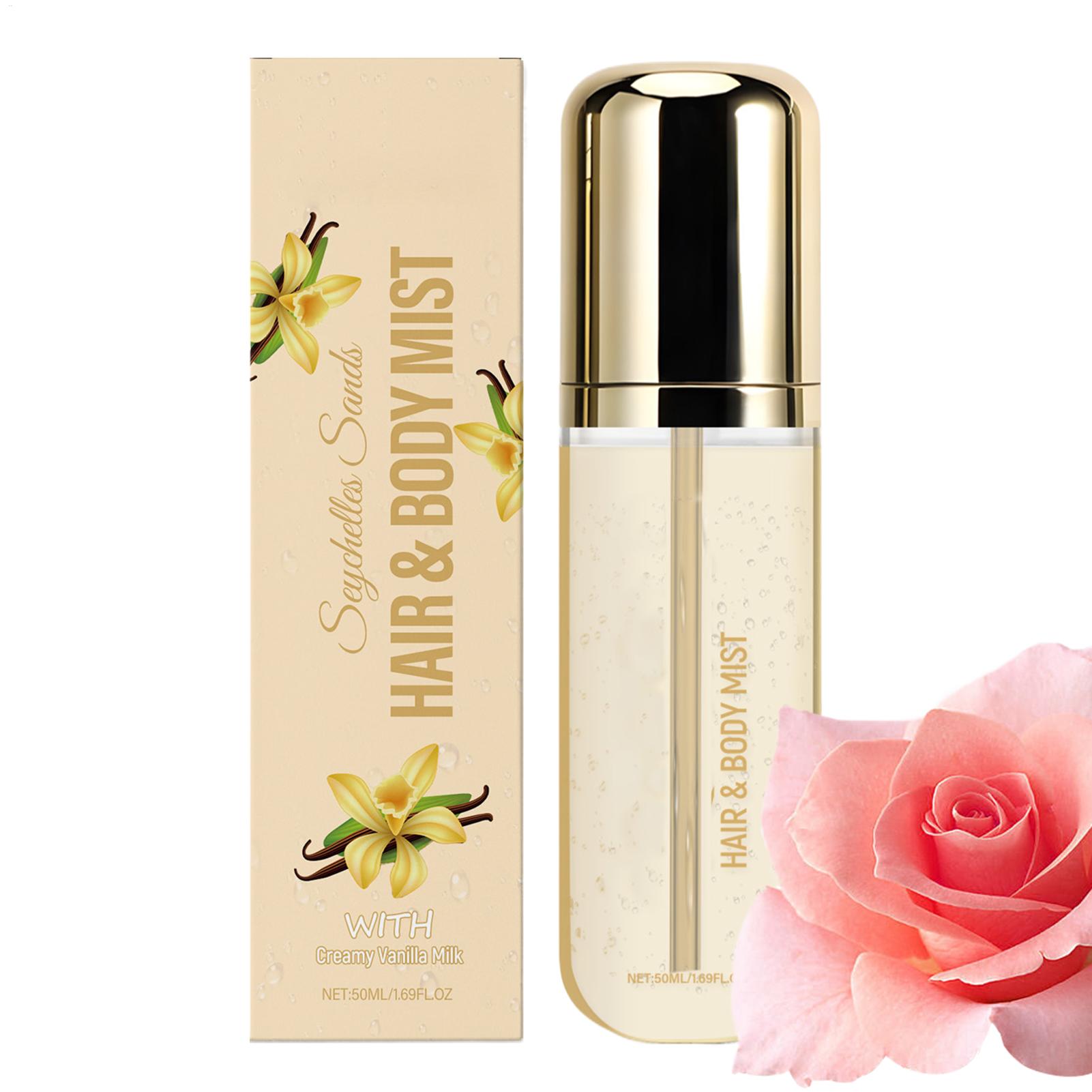 Perfume de vainilla, crema de  - Perfume Fragrance Hair Spray reseña y precio