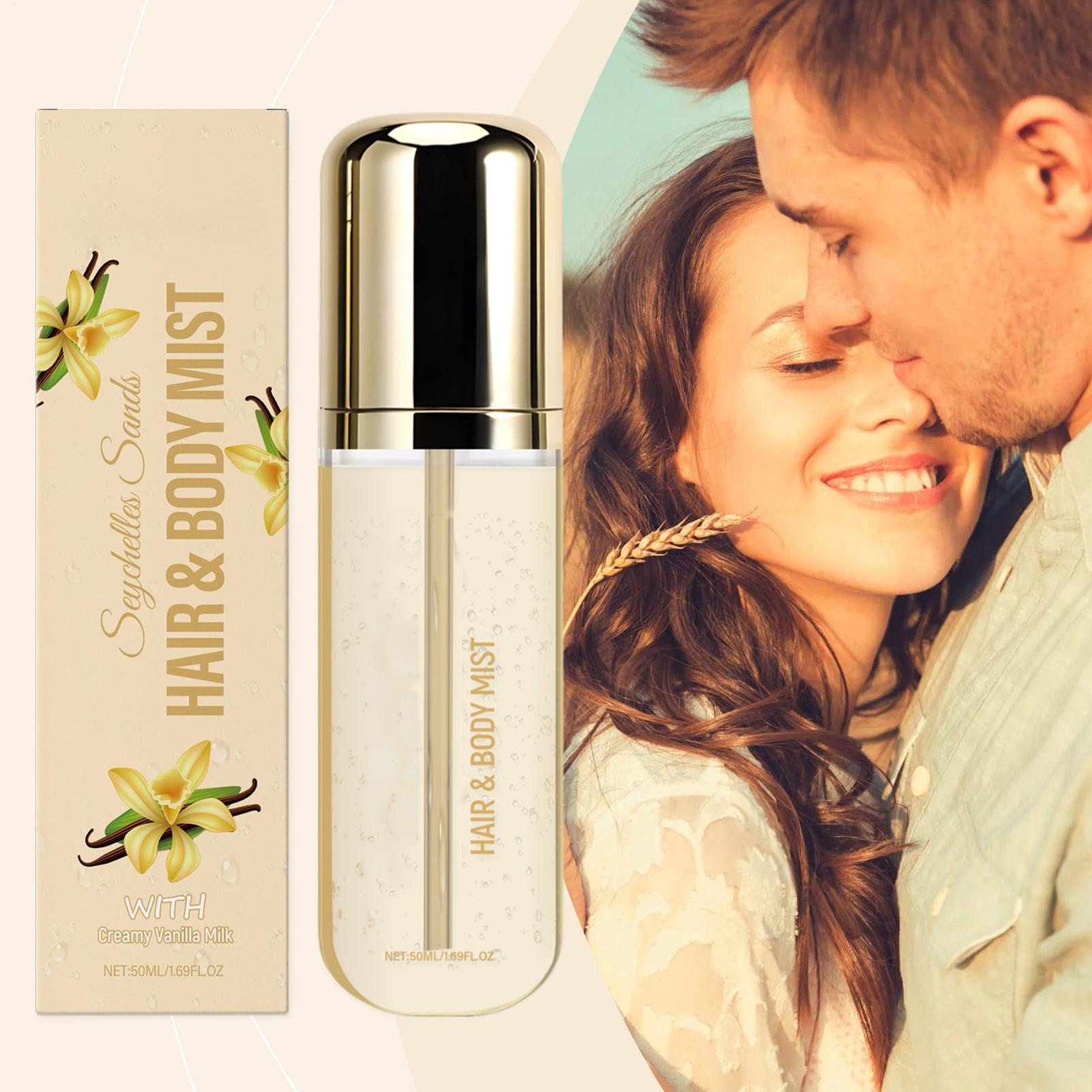 Perfume de vainilla, crema de  - Perfume Fragrance Hair Spray reseña y precio