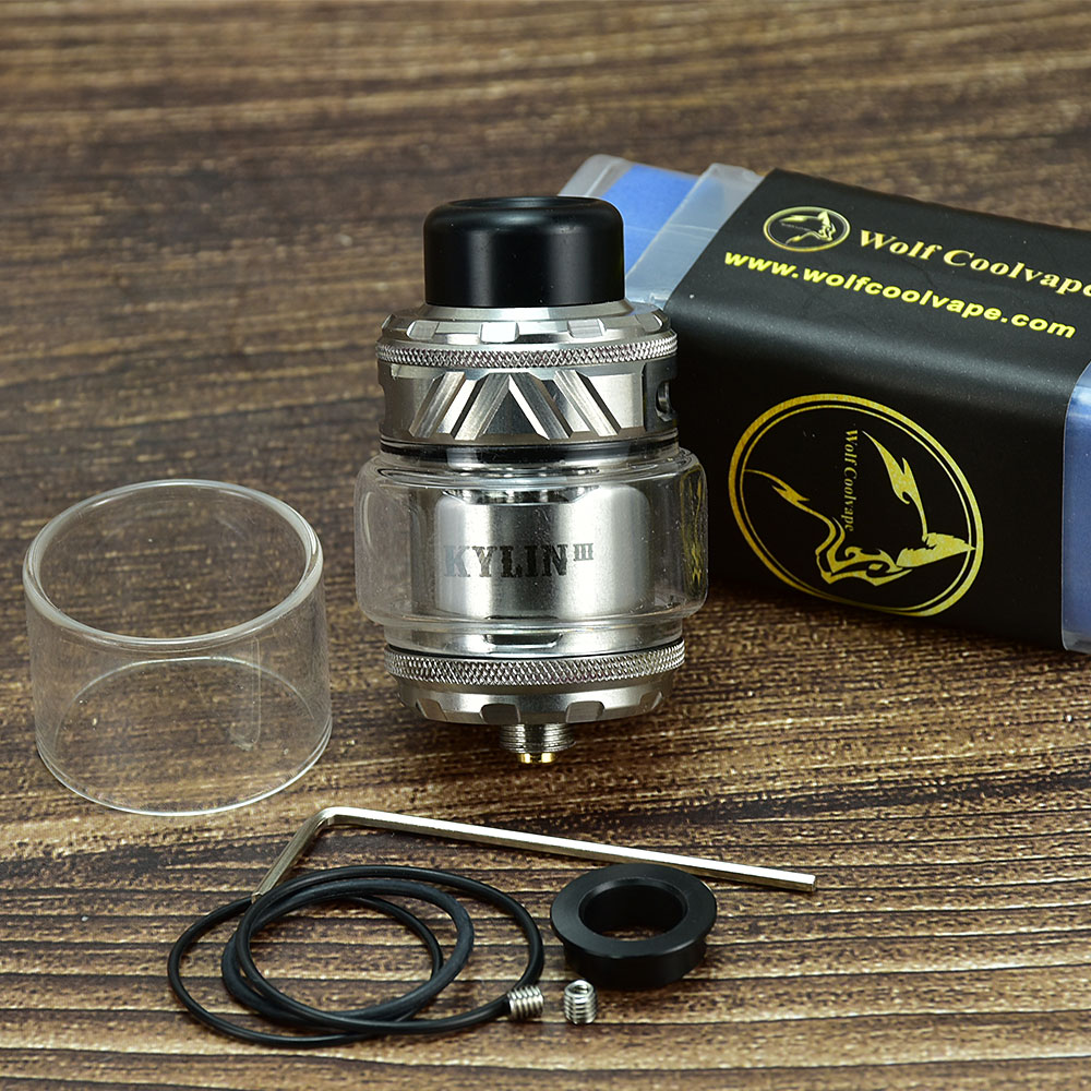 Kylin-V3 RTA Tank, atomizador  - Fragance X reseña y precio