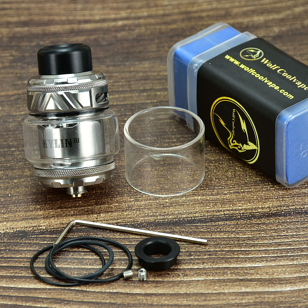 Kylin-V3 RTA Tank, atomizador  - Fragance X reseña y precio