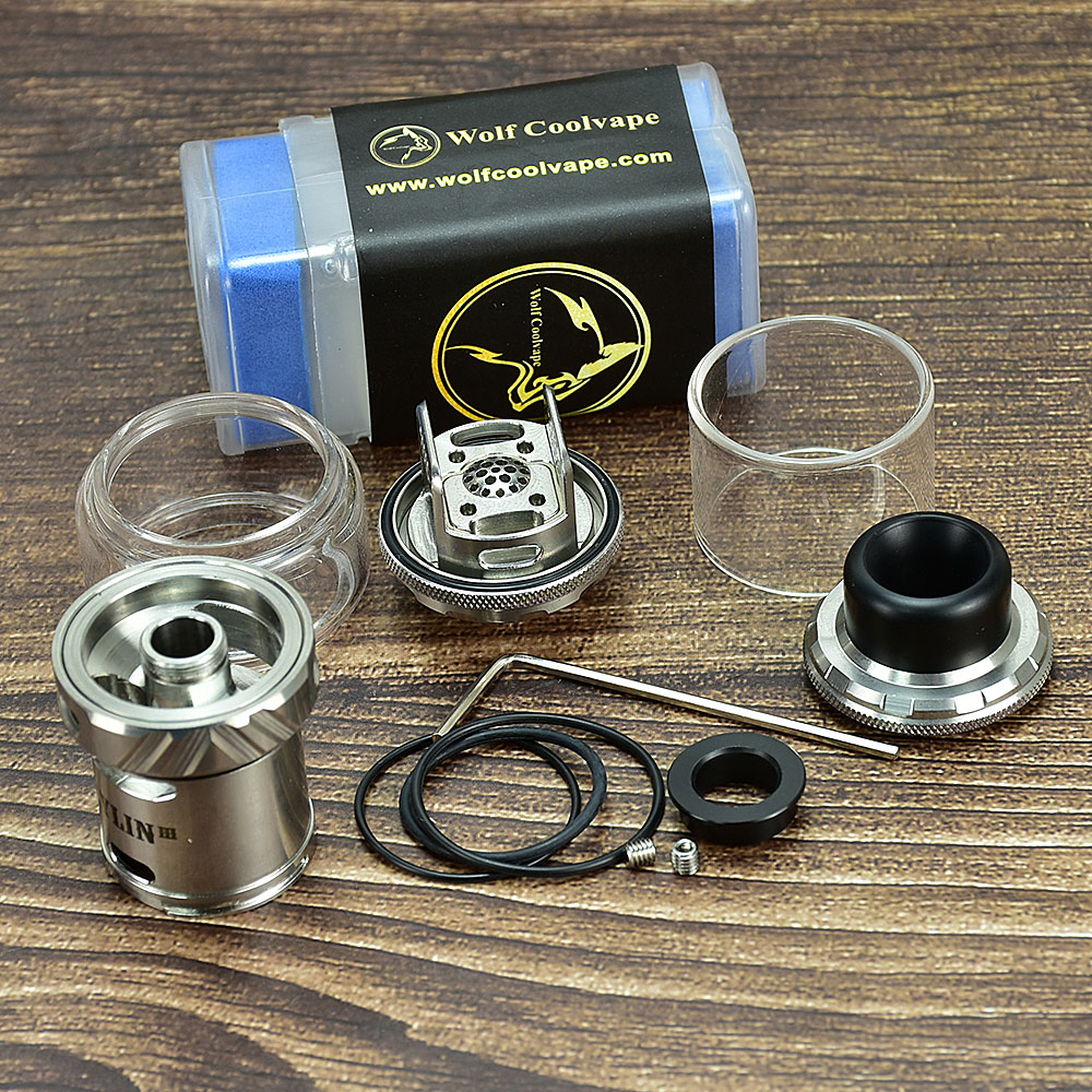 Kylin-V3 RTA Tank, atomizador  - Fragance X reseña y precio