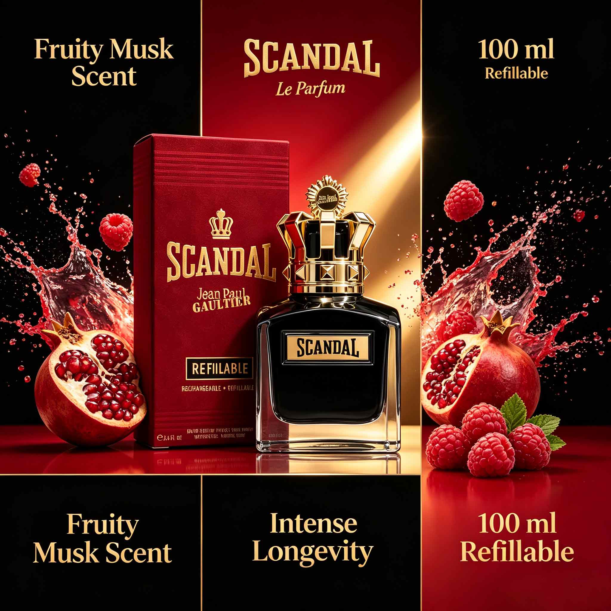 Jean Paul Gaultier Scandal Le  - Perfume Fragrance Jean Paul Gaultier reseña y precio